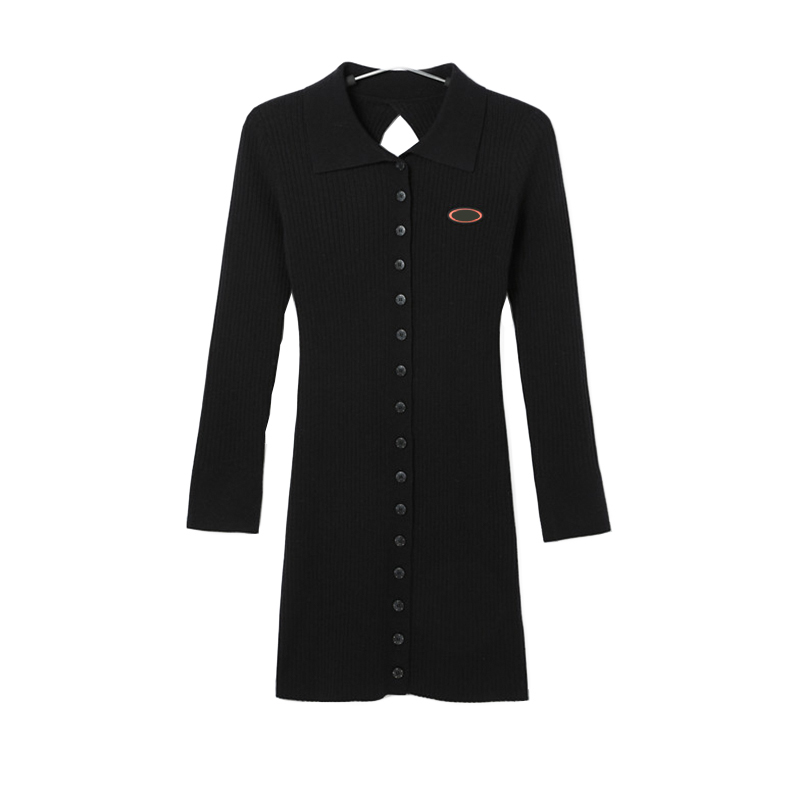 【品牌撤柜】明星款Z661性感镂空连衣裙