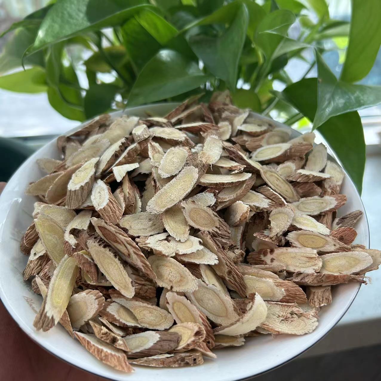 甘肃山货老黄芪小片100克起包邮蛋黄芯无硫黄熏自然晒干