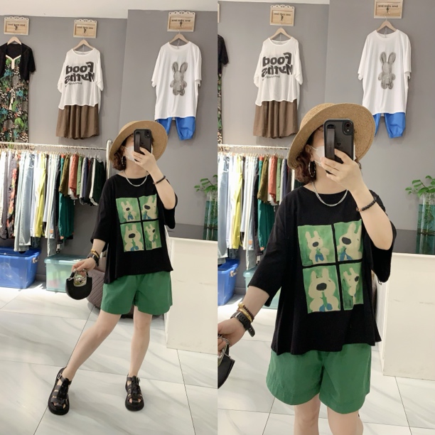 和衣库兔兔阔版T