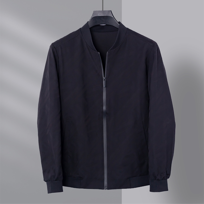 男士春季休闲商务立领夹克外套百搭长袖茄克(201)