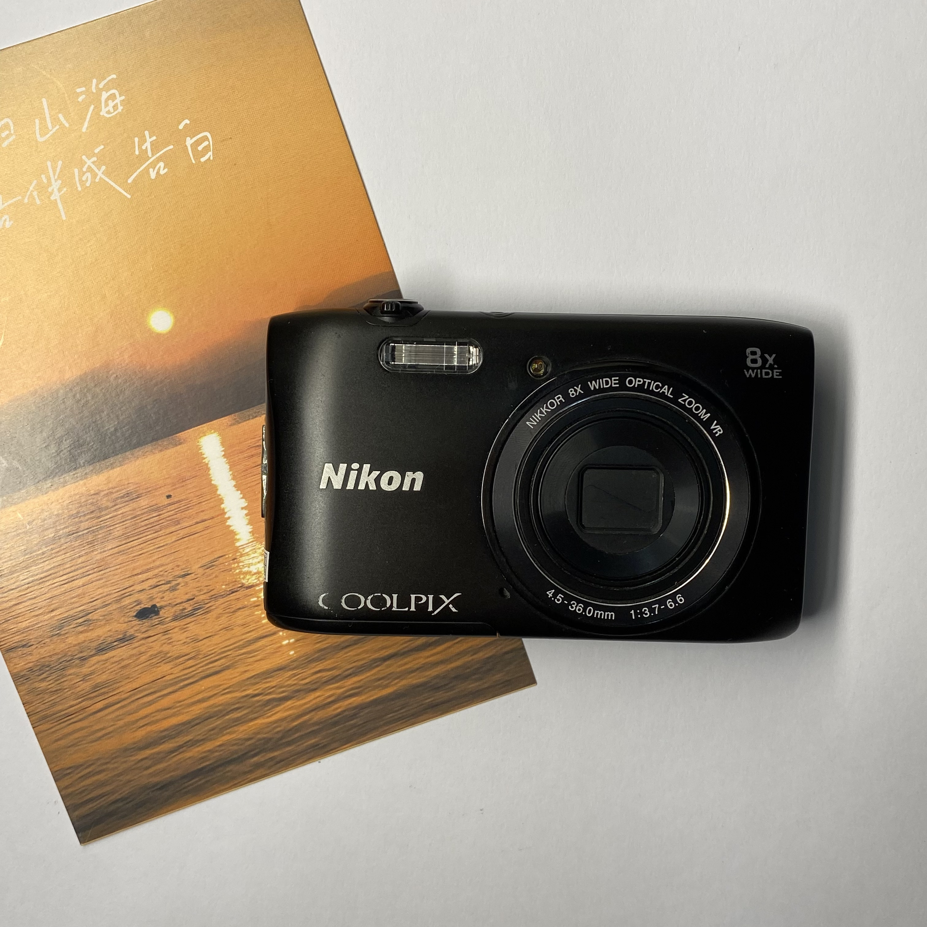95新 Nikon/尼康 S3600卡片小长焦8倍黑武士配色