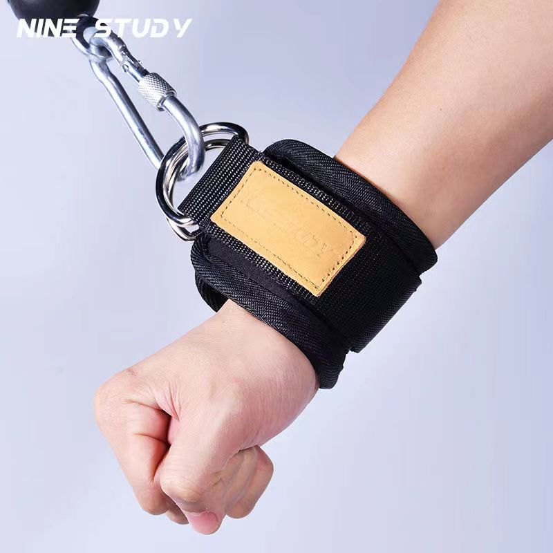 龙门架手臂手环扣三角肌健身器材脚环练臀绑带拉力绳脚踝力量训练