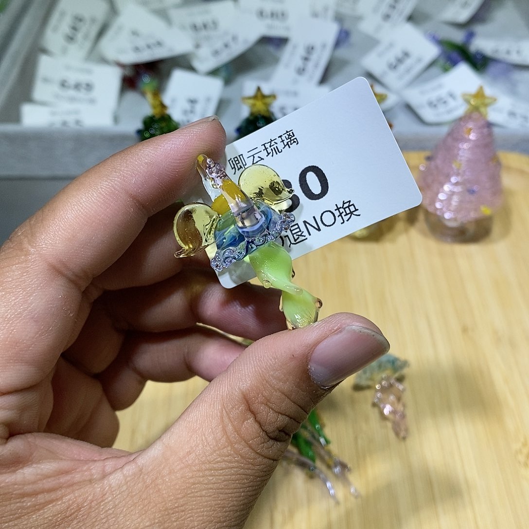 琉璃手工艺品730水母