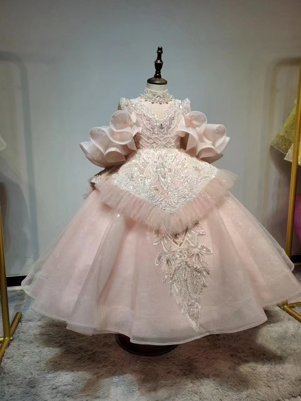 【玛格丽香香】秋冬新款走秀生日礼服