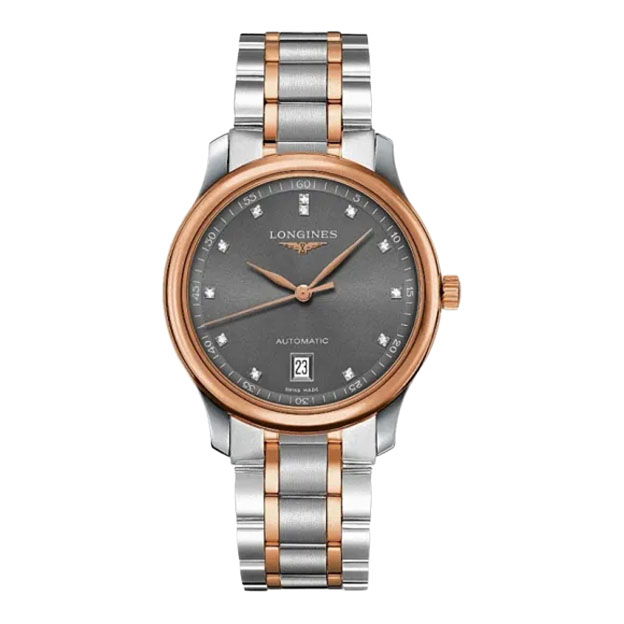 99新 Longines/浪琴 壹/名匠628钻石灰盘/表径38.5/男
