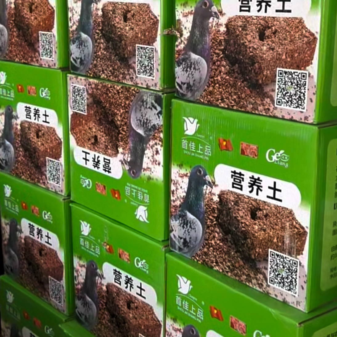 首佳上品保健砂营养土鸽子保健砂一小盒6块装