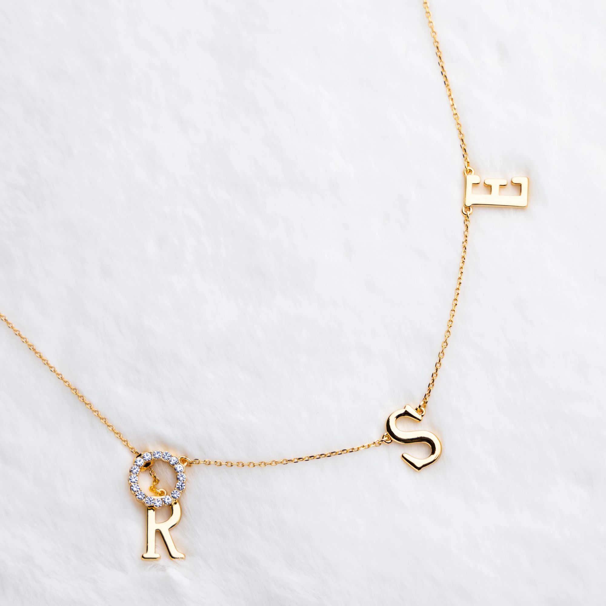 铜合金项链 商场同款玫瑰项链轻奢气质小众锁骨链首饰品女5900331