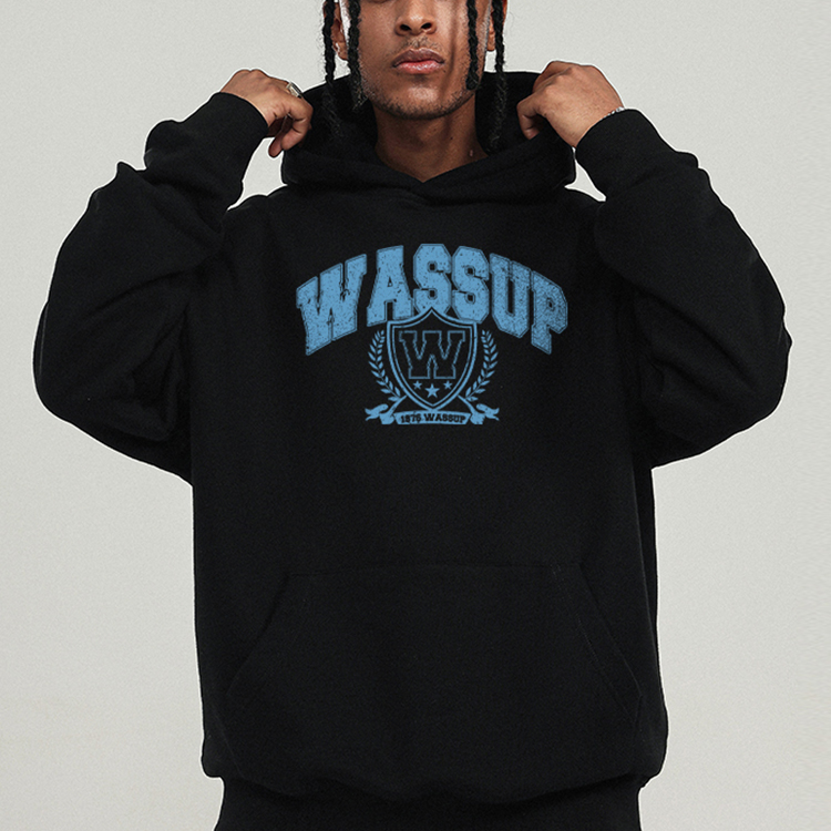 国潮重磅350克-450克圆领卫衣男女同款-606薄款鱼鳞面