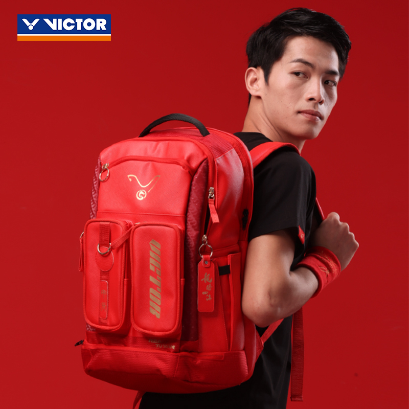 VICTOR威克多胜利羽毛球包BR5016龙腾四海系列双肩包BR5616矩形包