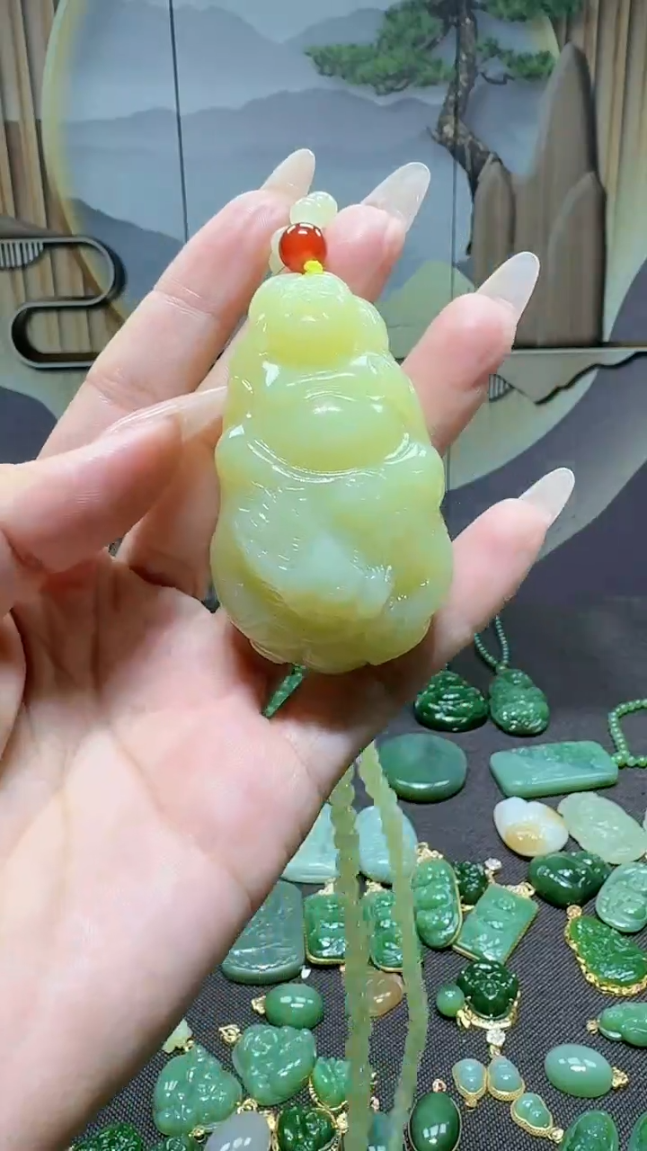 【闪购商品】和田玉挂件未镶嵌1
