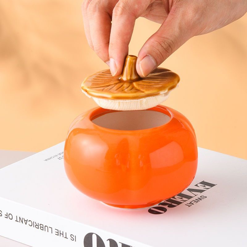 茶叶罐 柿柿如意创意简约创意可爱