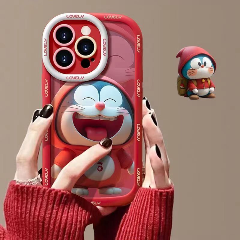 大笑叮当适用苹果15/14手机壳11iphone13pro女12华为vivo小米oppo