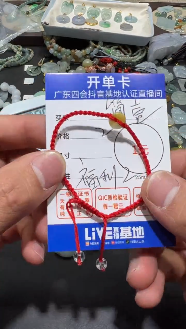 【闪购商品】翡翠颈饰未镶嵌挂件