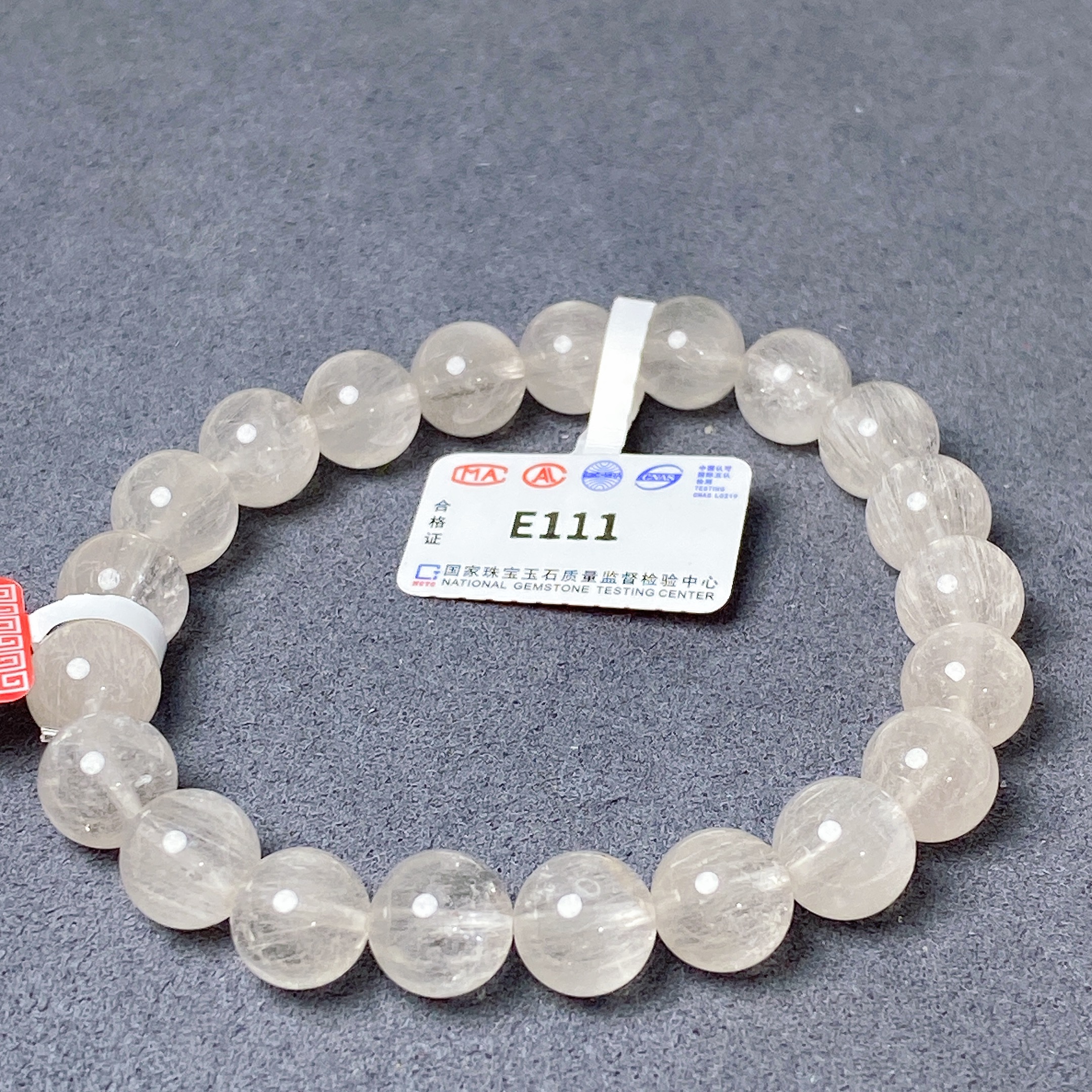 【阿波严选】天然白兔毛手链-E111