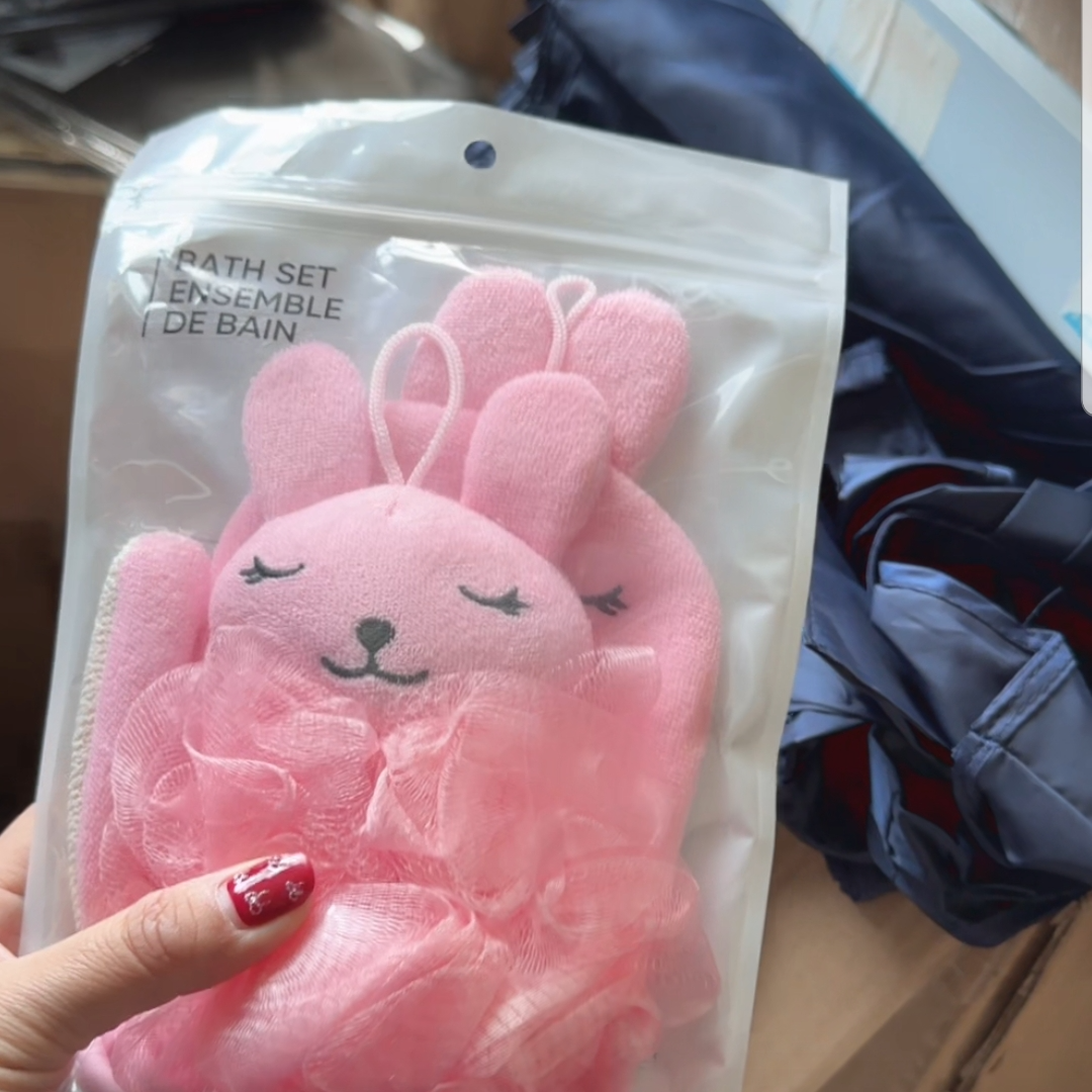 9月24号发3套！小熊兔子浴花 NO.退.NO换  