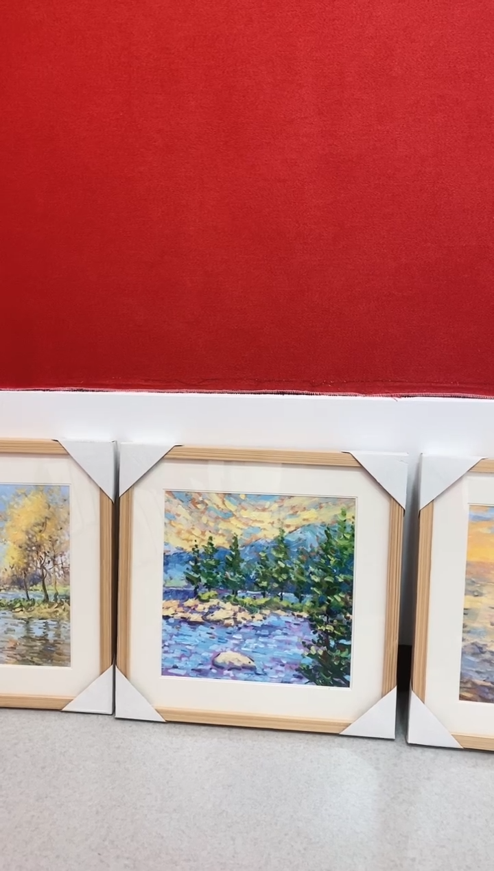 【闪购商品】书法史庆军：油画（带框）