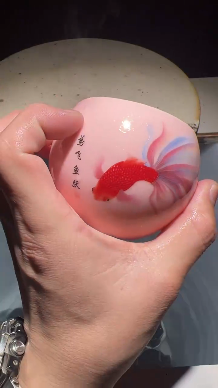 【闪购商品】瓷杯龙蛋鱼跃
