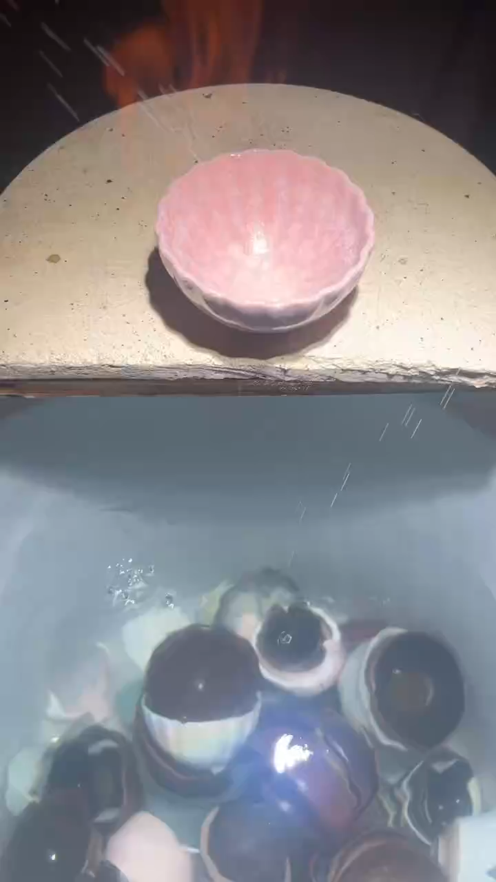 【闪购商品】瓷杯粉冰花
