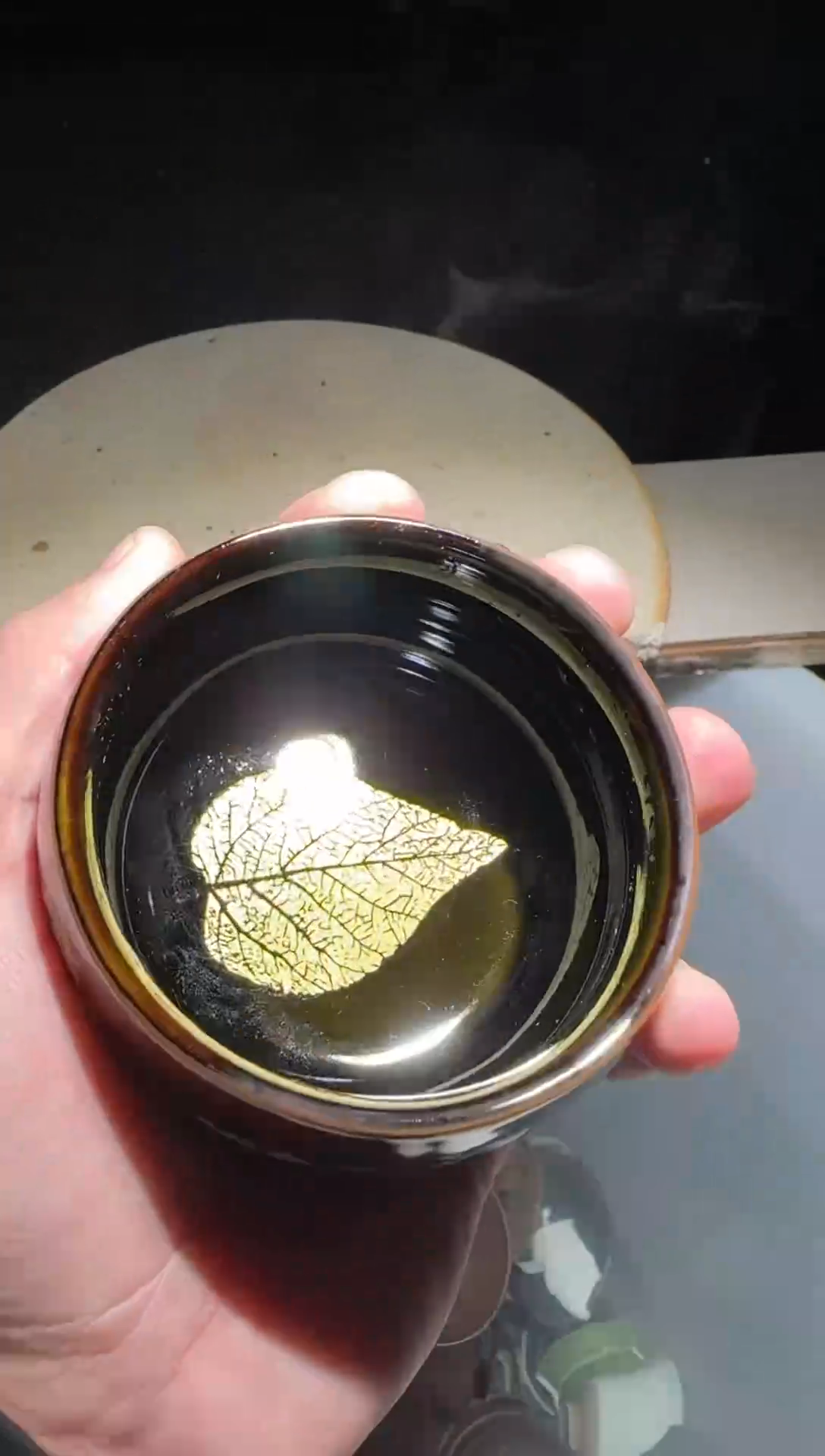 【闪购商品】瓷杯木叶黑