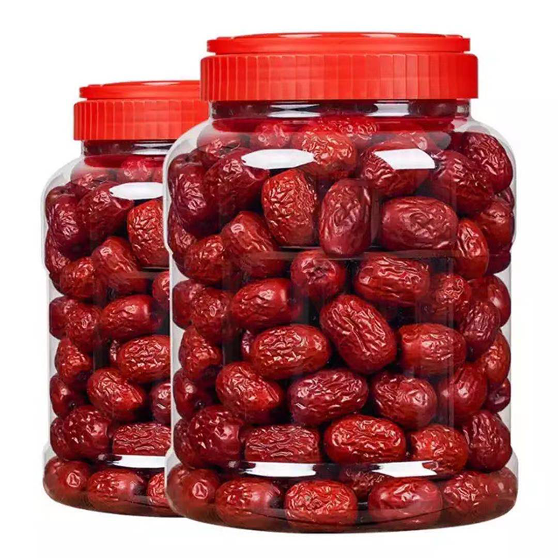 新疆新货大红枣500g罐装饱满优质干净红枣干奶枣煲粥煲汤零食批发