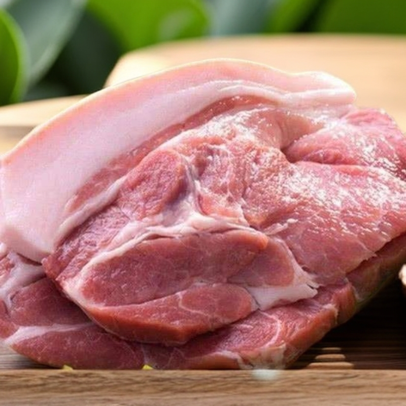 新鲜猪后腿肉，现宰猪后腿肉