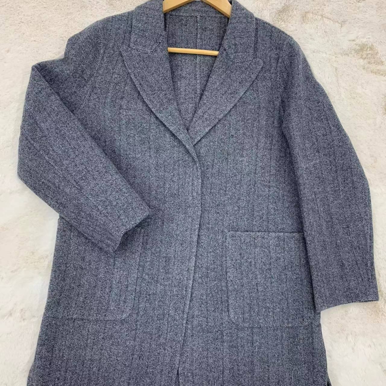 A02女士韩版羊毛呢子外套