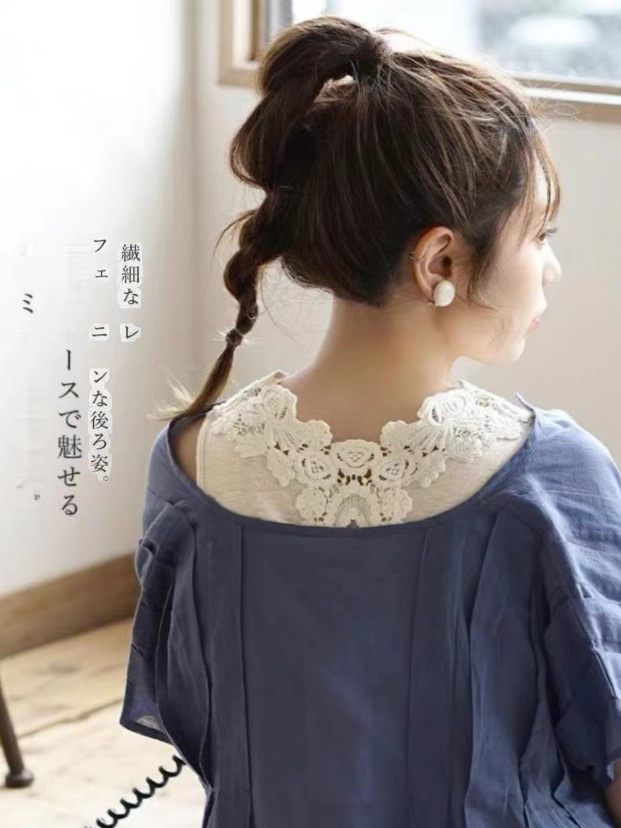 A30（直播间展示为准）女士通勤百搭纯棉洋气刺绣背心