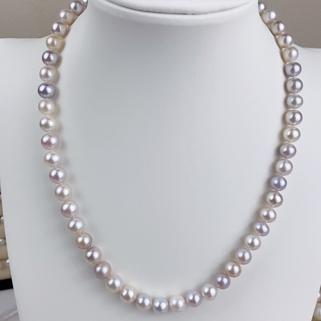 【闪购商品】淡水珍珠颈饰银S925镶嵌