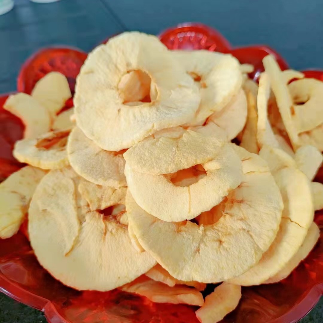 礼御红苹果脆片非油炸酥脆好吃酸甜即食40克。