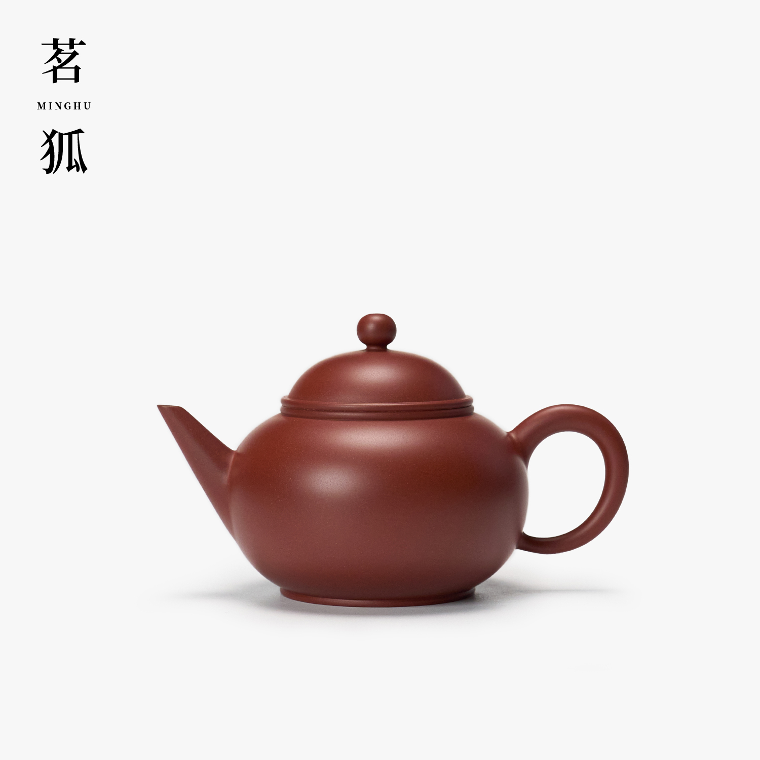【邱桂林·水平】朱泥潮州手拉壶 西施一粒珠金钟仿古龙蛋小茶壶茶具