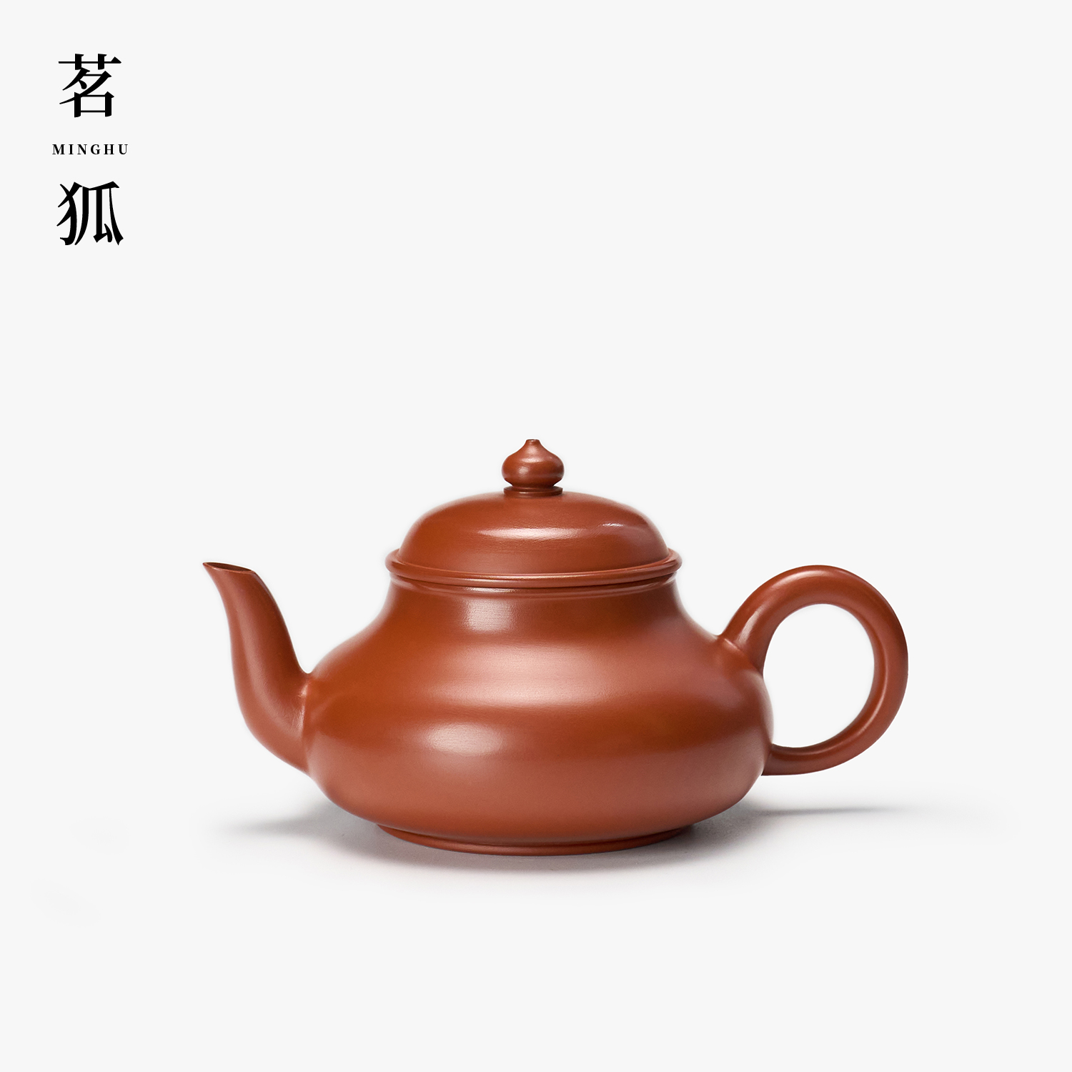 【吴思婷·君德】朱泥潮州手拉壶 全手工土水工艺樱式思亭秋水玉梨壶