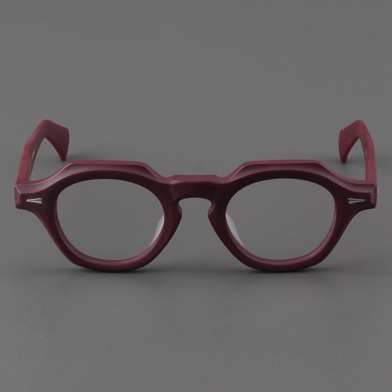 MOSCOT LEMTOSH眼镜框男款板材磨砂红色粗厚框镜架奢侈品近视镜女