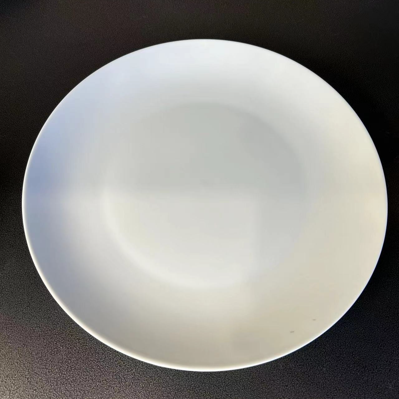 景德镇陶瓷高温白瓷【12英寸大圆盘】纯白家用大盘鸡菜盘剁椒鱼盘子