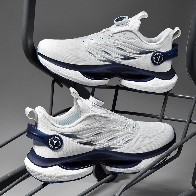 笑相迎高品质夏季运动鞋透气冰丝网跑鞋爆米花男鞋时尚情侣