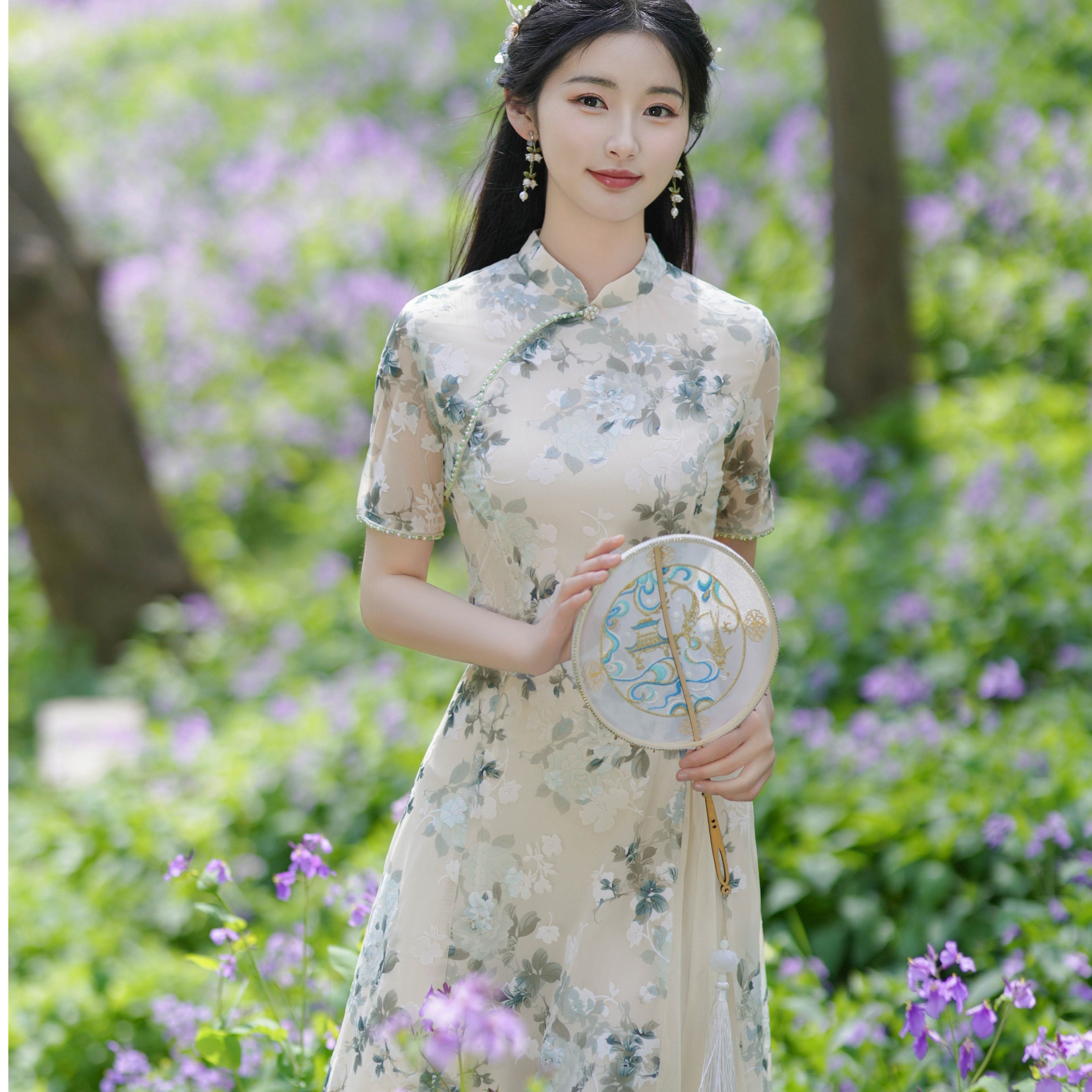 （花仙子）旗袍改良款SY00013