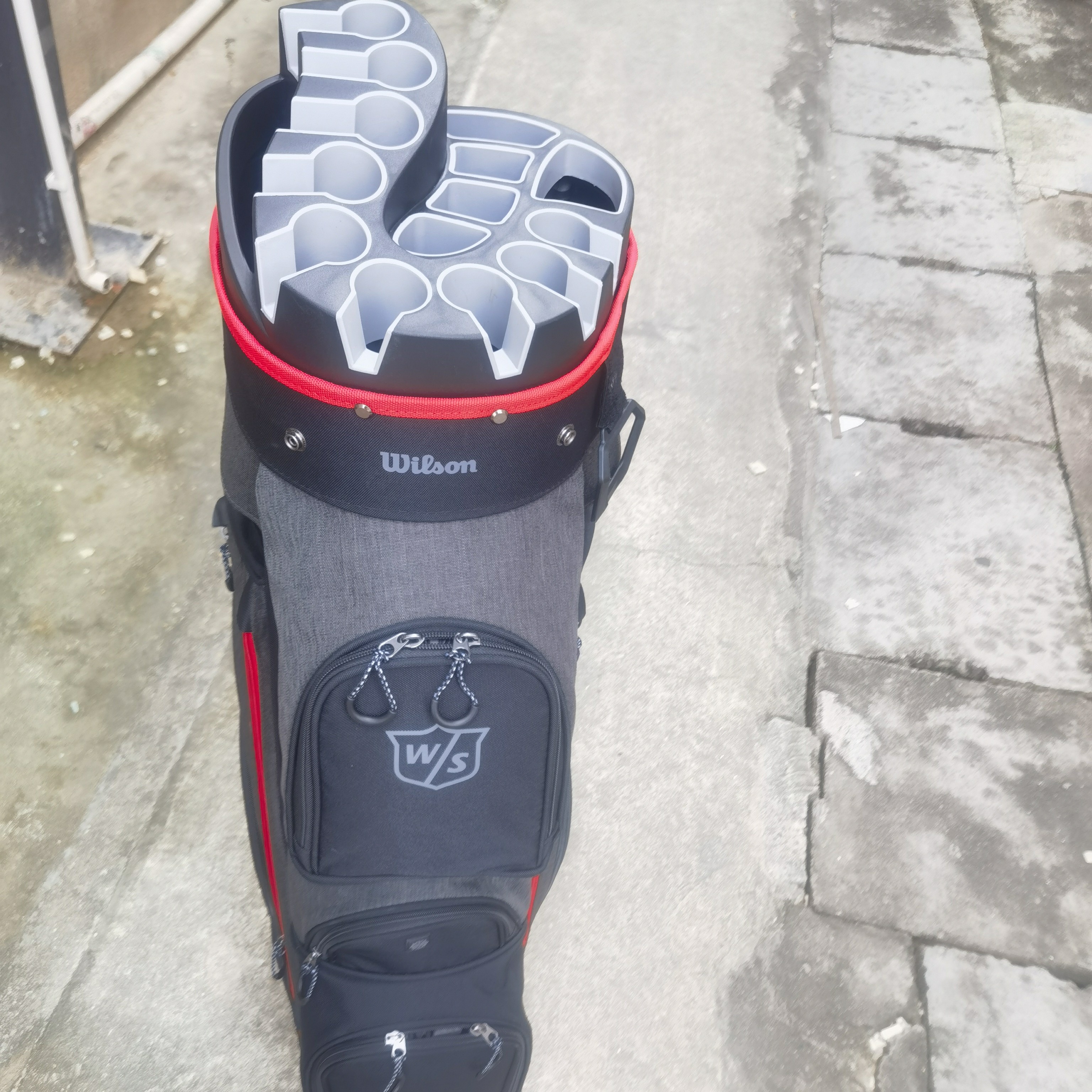 高尔夫球包韩版皮革防水高尔夫桶包男士女士运动时尚便携装备包