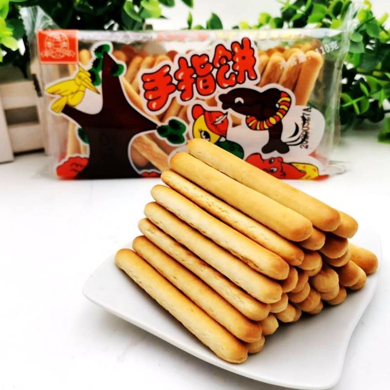 8090后怀旧零食华声儿童手指饼干棒烘焙专用提拉米苏原料条状饼干