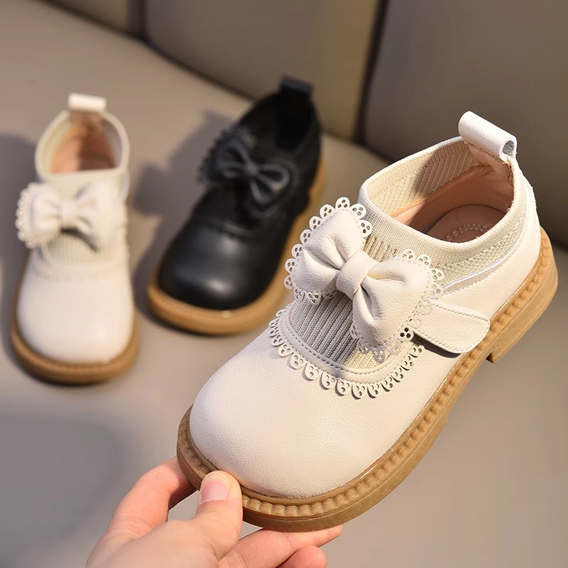 女童皮鞋2025秋季新款真皮儿童公主鞋小女孩洋气鞋子童鞋春秋单鞋