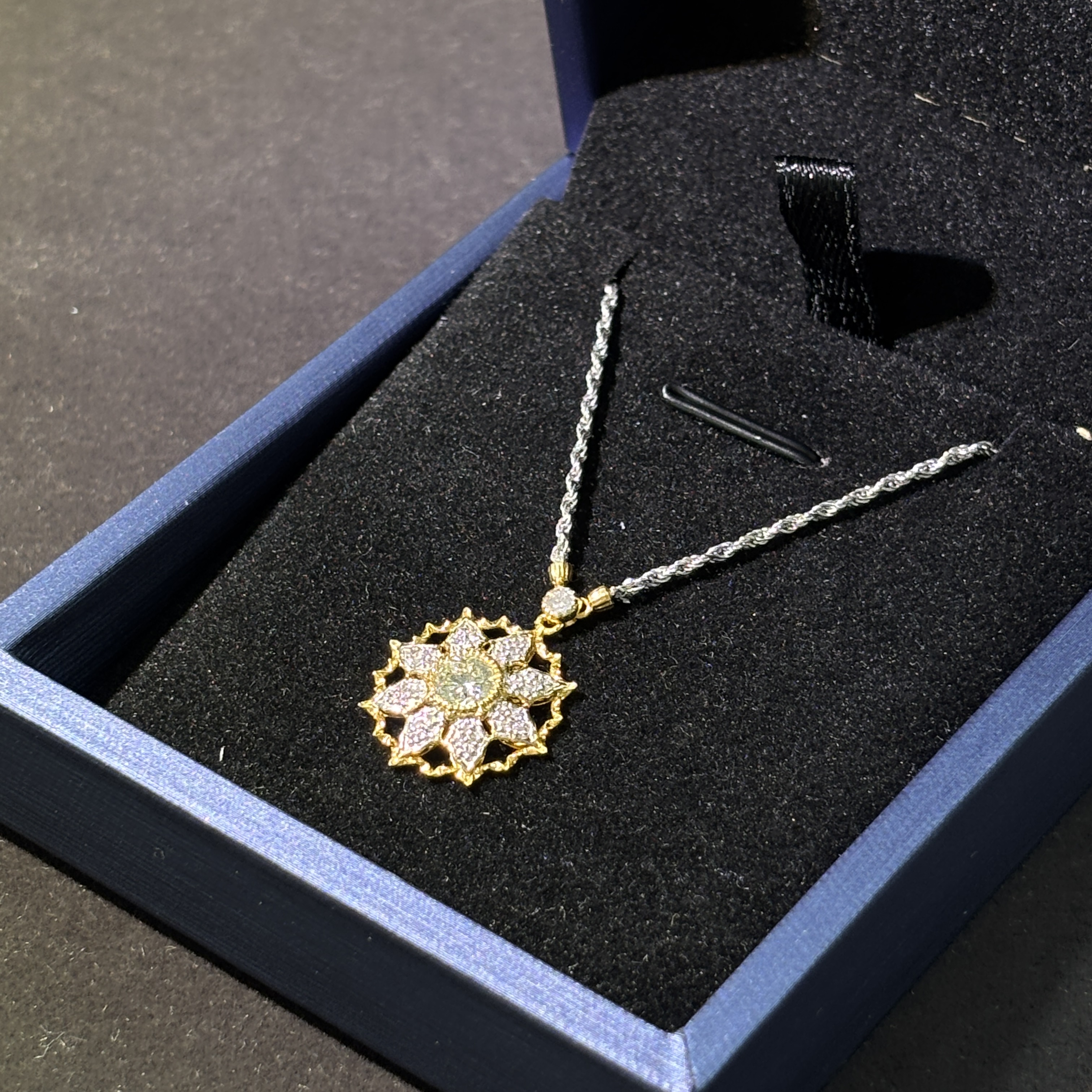 【千盟珠宝】18k八芒星套链