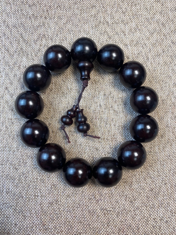 印度小叶紫檀1.8✖️13颗沉水老料满星爆星