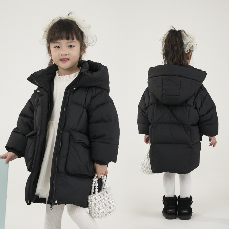 【金拐子专属】玛米玛卡女童韩版休闲口袋羽绒服 MMC001