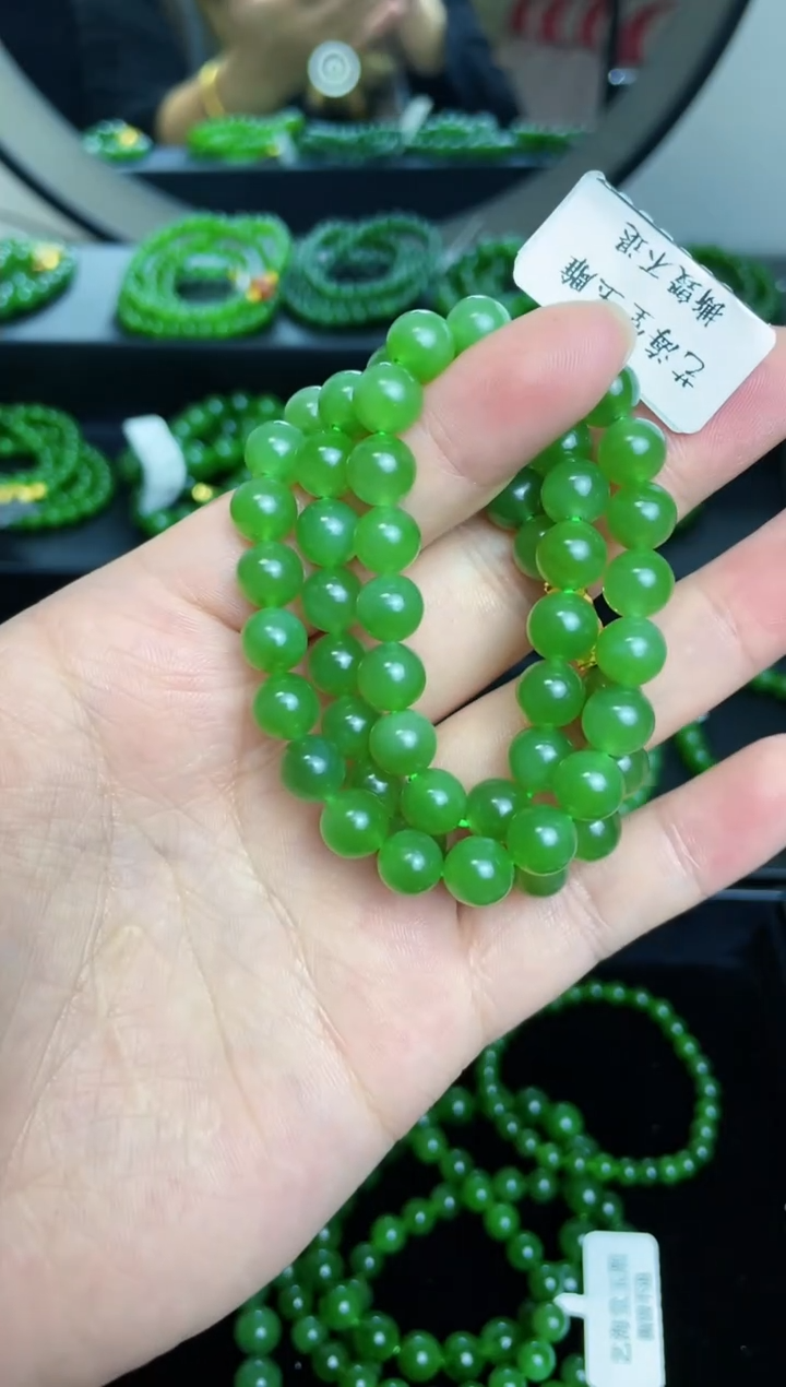 【闪购商品】和田玉（碧玉）颈饰未镶嵌8
