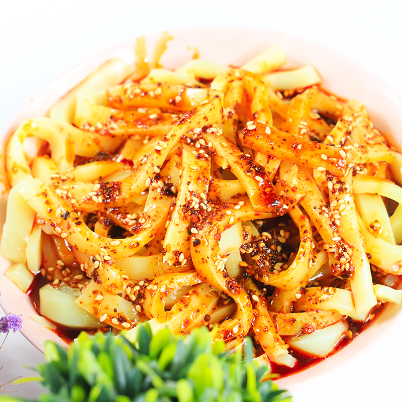 芥末味甘谷特色瓤皮子 凉粉  拍1发3