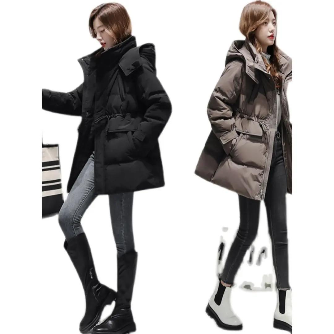 大码羽绒服服女冬中长款2023年新款大牌高端冬季外套今年爆