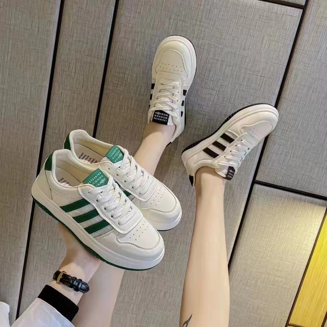 网红女鞋休闲鞋休闲小白鞋百搭韩版板鞋厚底时尚运动鞋平底小白鞋