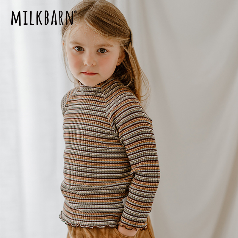 Milkbarn婴儿家居服套装男女童秋季空调服宝宝外出童装