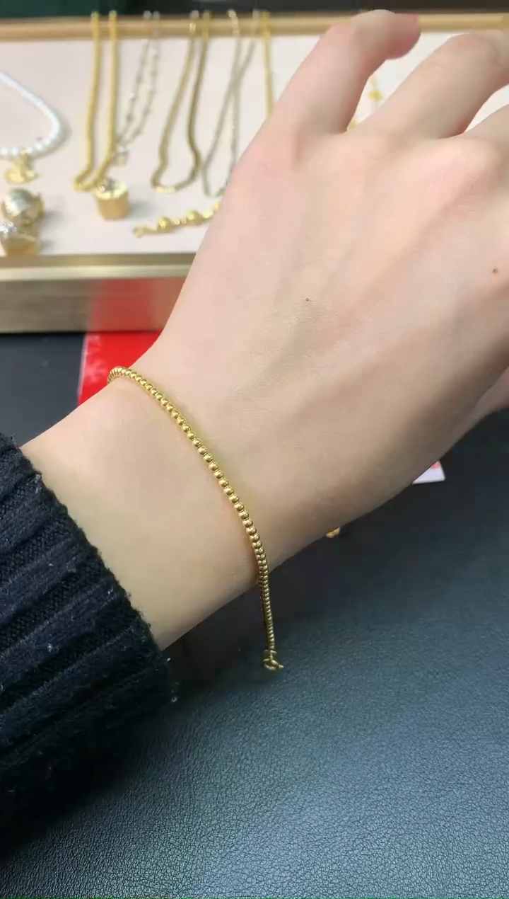 【闪购商品】18K金手链|680
