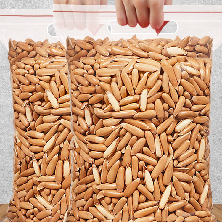 巴西松子2023坚果新鲜货阿富汗手剥长特大颗粒年货零食罐装袋装11