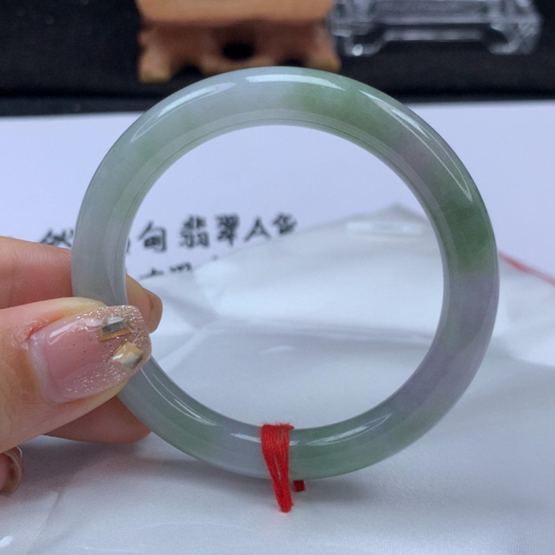 【闪购商品】翡翠手镯未镶嵌张*柔