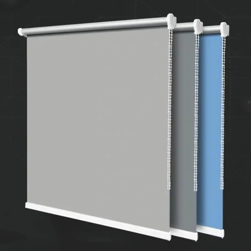卷帘窗帘卷拉式遮阳防水防晒隔热免打孔卧室厨房卫生间升降百叶窗